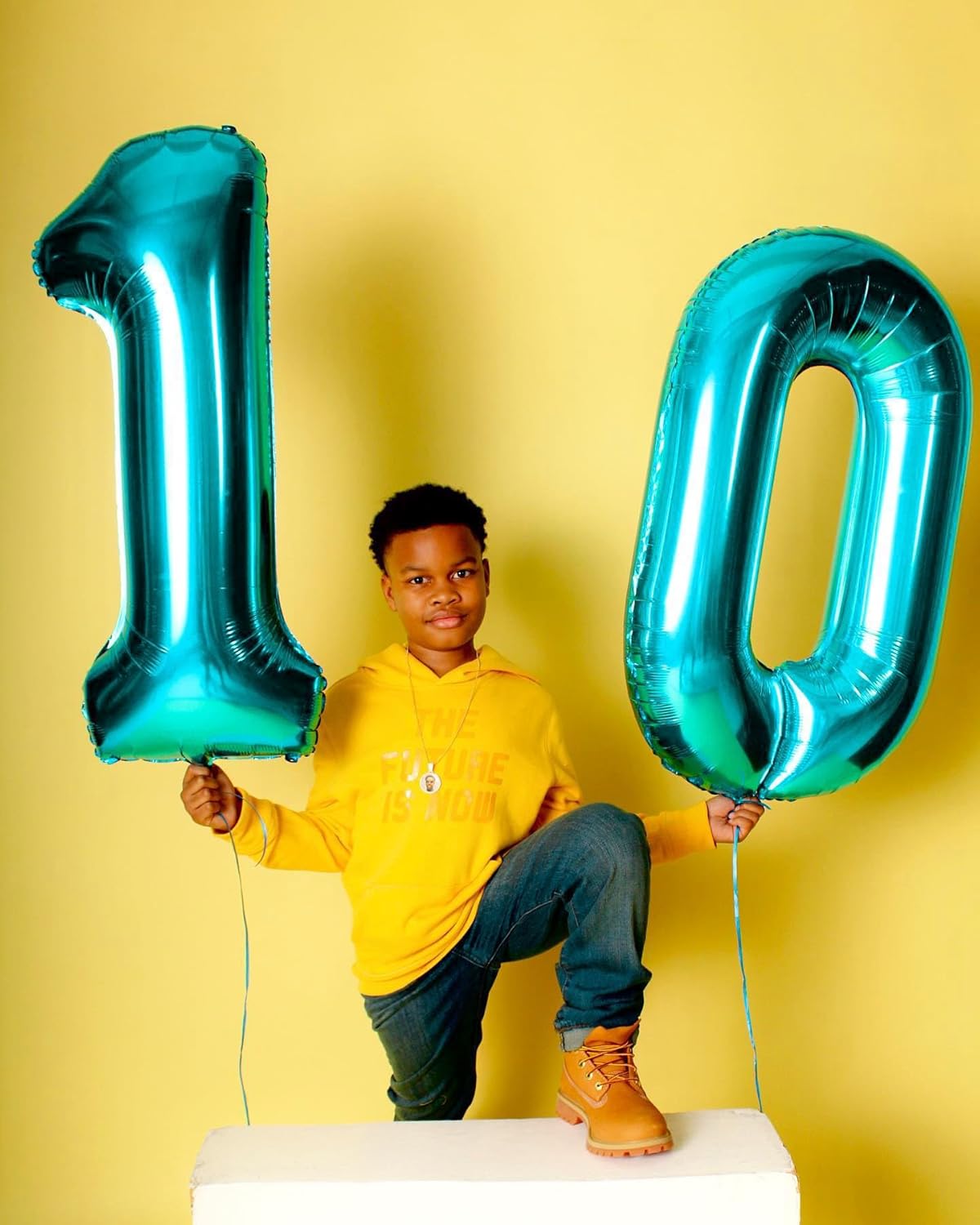 Blue Number Balloon 40 Inch | 0 Balloon for Birthday Celebrations | Perfect Party Decoration
