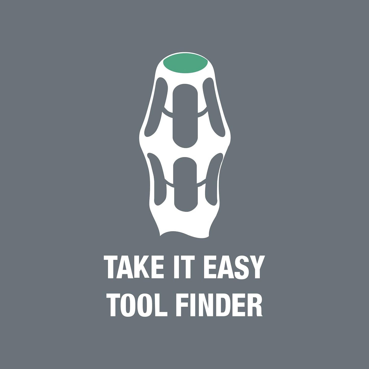 WERA Screwdriver Set - 6 Piece with Precision Laser Tip for Enhanced Grip and Control