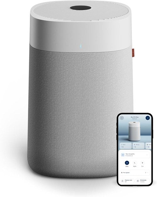 Blueair Air Purifier - HEPASilent Smart Cleaner for Large Rooms, 3,048 Sqft, Ideal for Pets & Allergies - Blue Pure 211i Max