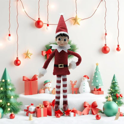 LovelfStory Christmas Elf Doll Plush Toy - Perfect Holiday Gift for Kids | Festive Decor