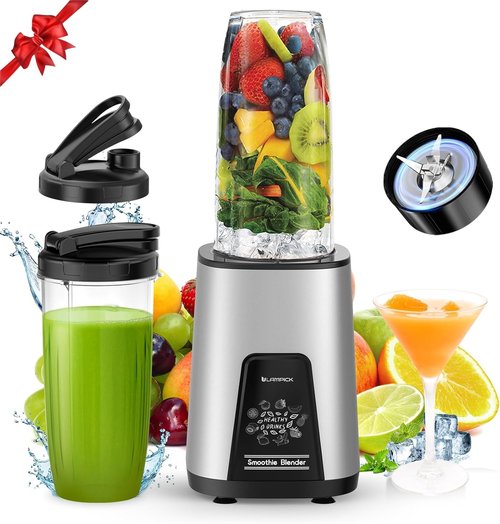 900W Personal Blender by [Brand Name] - Smoothies & Shakes with 2 BPA-Free 22oz Portable Cups