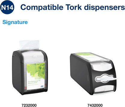 Tork Xpressnap Fit Dispenser Napkins - C-Fold, 1 Ply, 240 Count | 4.25" x 3.25" Size