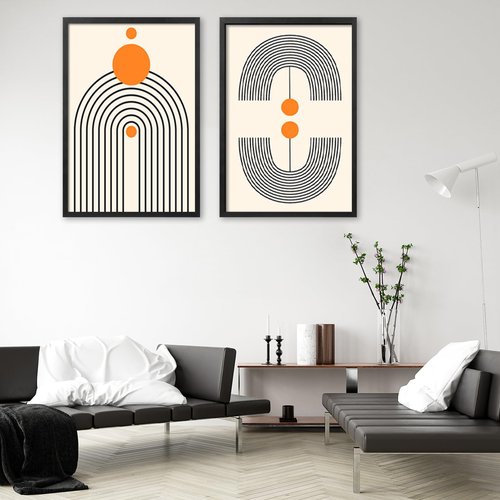 DOAI ART 27x40 Poster Frame Black, Poster Frames 27 x 40 inches or 27x40 Picture Frames with HD Plexiglass for Horizontal or Vertical Wall Mounting, Scratch-proof Safe and Artistic Large Photo Frame