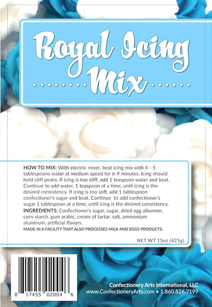 Royal Icing Mix - White Icing for Gingerbread Houses & Cookie Decorating | Just Add Water!