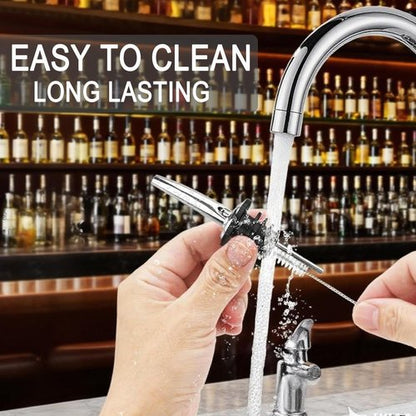 36 Pack Stainless Steel Liquor Pour Spouts with Rubber Caps, Bottle Pourers for Wine, Oil, Vinegar, and Alcohol – Bartender Bar Tools and Accessories