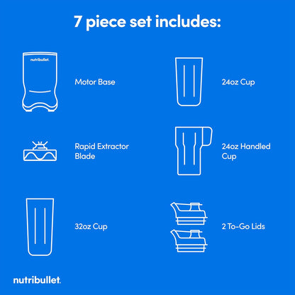 Nutribullet Ultra Personal Blender - 32 Oz Stainless Steel Design for Smoothies & Shakes