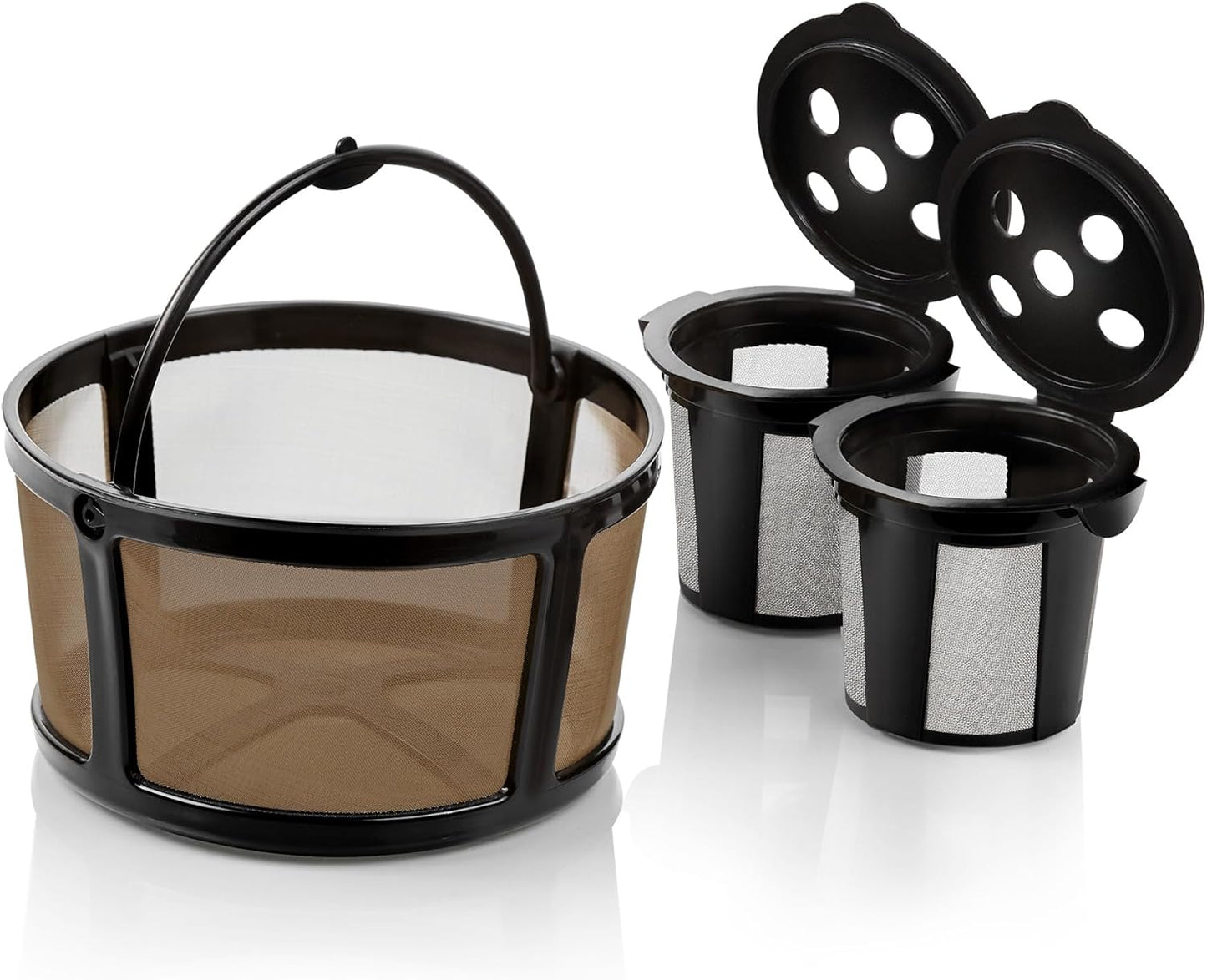 Skiennix Reusable K Cups - Eco-Friendly Coffee Filters for Keurig K-Duo | Perfect for Hot & Iced Coffee