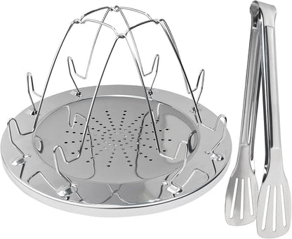 Skiennix Folding Camping Toaster - Stainless Steel 4-Slice Rack for Gas Stove | Portable Outdoor Bread Toaster for Camping, RV & Hiking