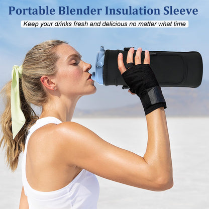 Ninja Storage Sleeve Bag - Portable Blender with Shoulder Strap & Accessory Pocket | Black