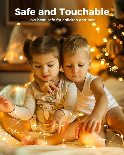 Btfarm 12 Pack Fairy Lights - 7FT Battery Operated Mini String Lights | Waterproof Silver Wire for Crafts & Decorations