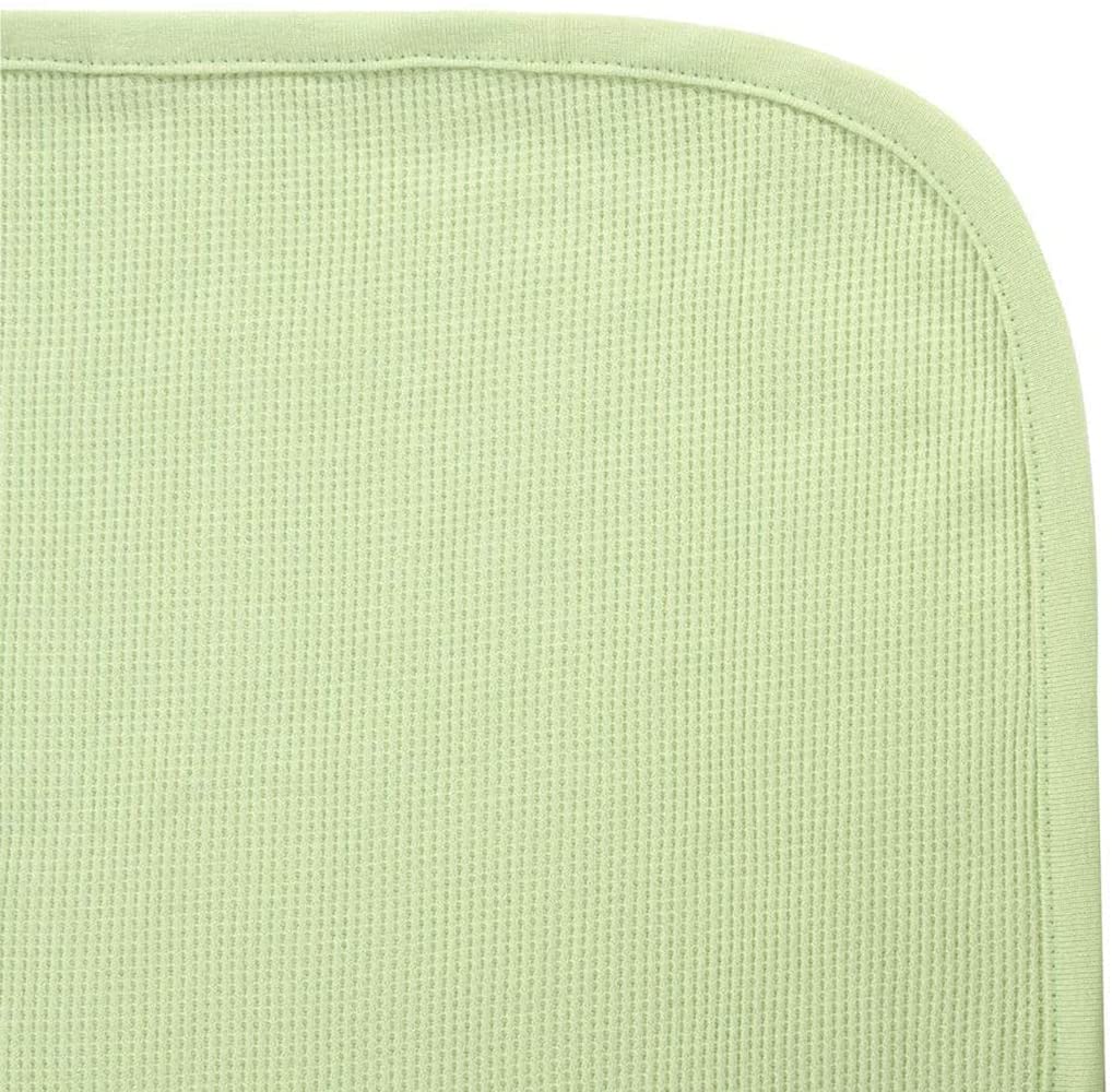 TL Care 100% Cotton Thermal Waffle Swaddle Blanket (30" x 40"), Soft, Breathable & Stretchy, Celery, for Boys and Girls, Perfect for Swaddling, Travel and Gifting
