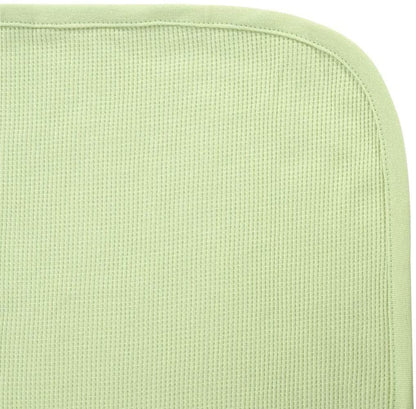 TL Care 100% Cotton Thermal Waffle Swaddle Blanket (30" x 40"), Soft, Breathable & Stretchy, Celery, for Boys and Girls, Perfect for Swaddling, Travel and Gifting