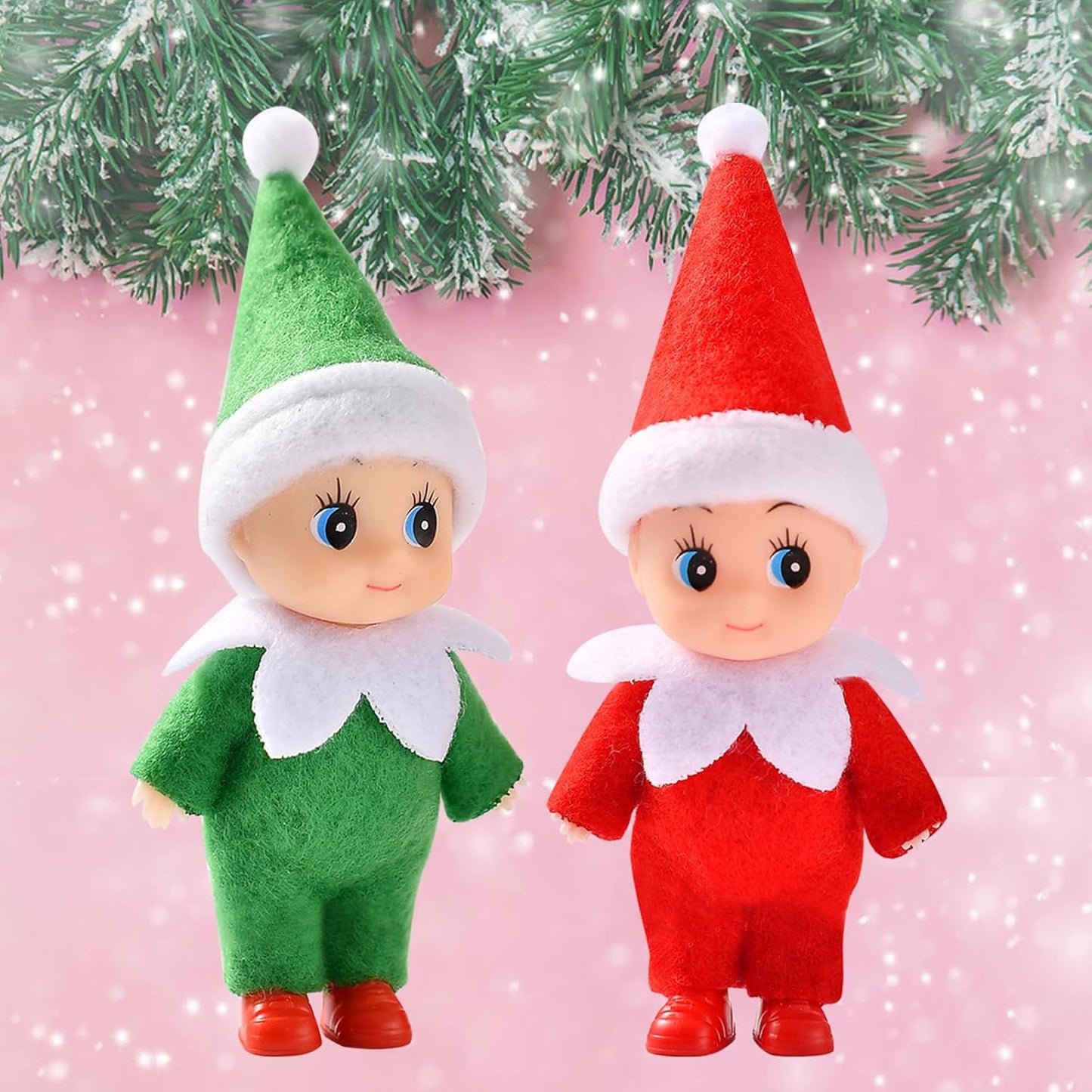Tiny Elf Baby Doll - Miniature Elf Boy & Girl | Perfect Stocking Stuffer Gift for Kids & Adults