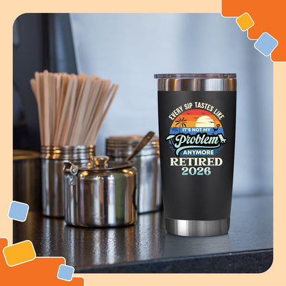 NewEleven 20oz Tumbler - Thoughtful Retirement Gift for Women & Men | Perfect Farewell Present