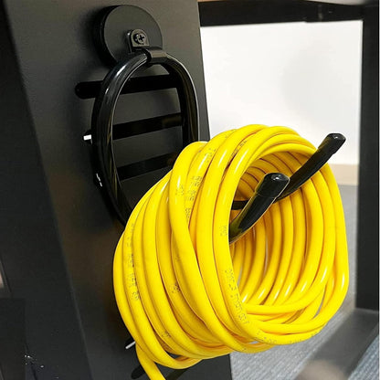 Skiennix Heavy-Duty Magnetic Hooks - 4 Pack Power Tool Organizer for Garage & Workshop Storage