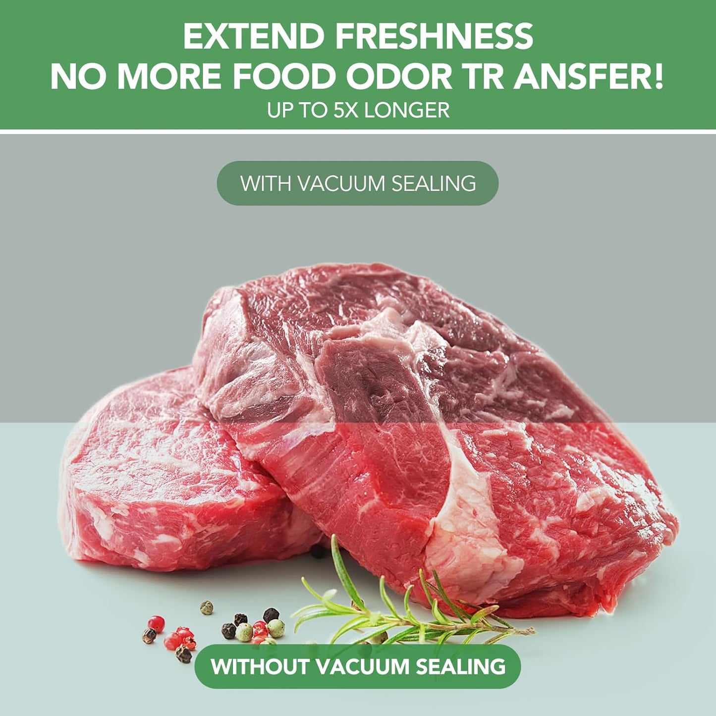 Skiennix Electric Mason Jar Vacuum Sealer - 3-in-1 One-Tap Control with 30 Lids & 5 Storage Bags