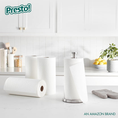 Presto! Ultra-Strong Premium Paper Towels - Flex-a-Size, 158 Sheets per Huge Roll | 12 Rolls (2 Packs of 6)
