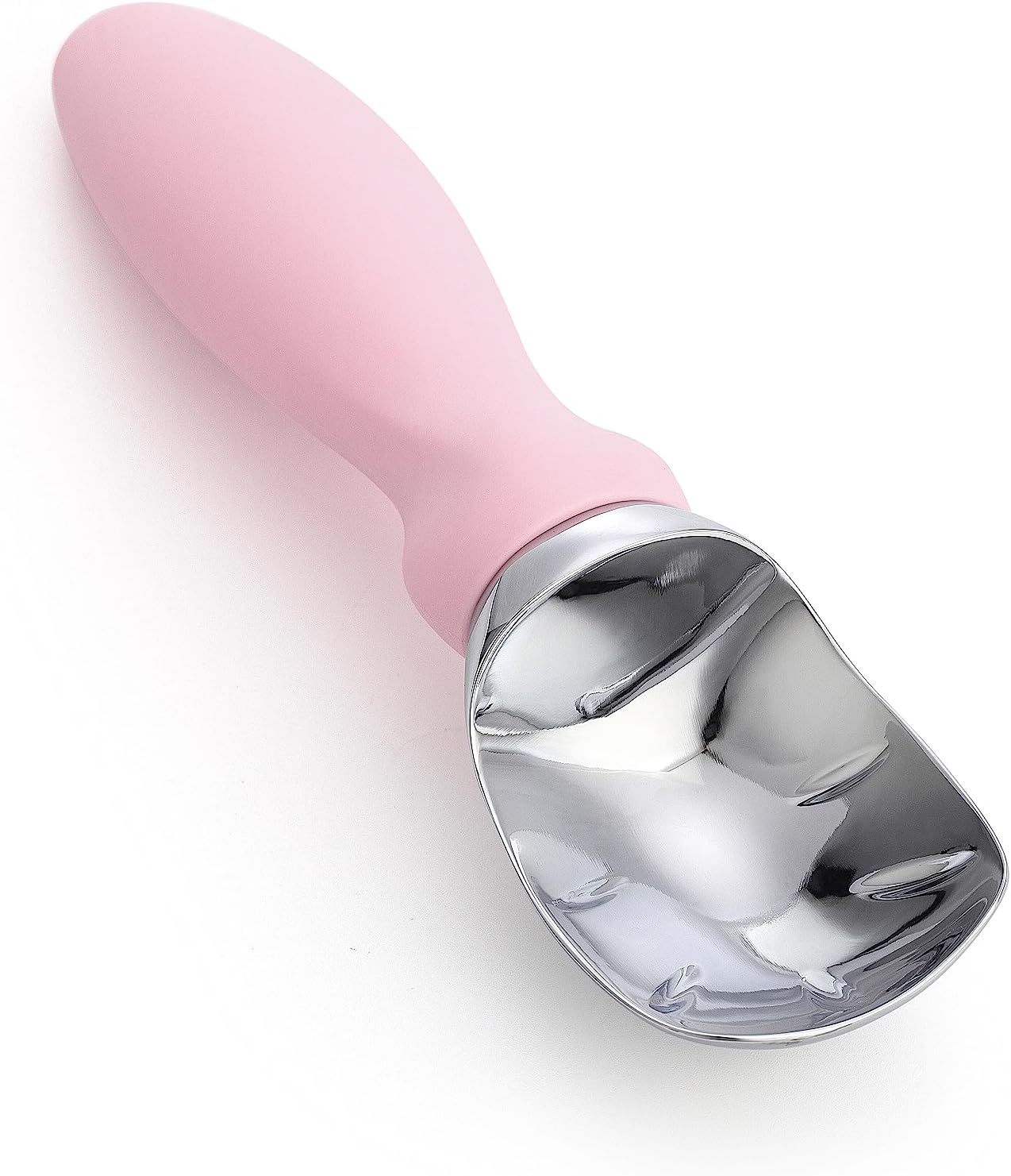 Spring Chef Ice Cream Scoop - Professional Heavy-Duty Scooper with Soft Grip Handle | Ideal for Gelato & Sorbet