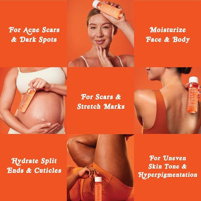 Bio-Oil Skincare Body Oil Serum - Moisturizing Formula with Vitamin E & A for Scars & Stretch Marks | 2 Oz