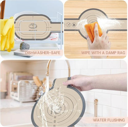 Koolstuffs Silicone Bread Sling - Nonstick & Reusable Baking Mats | 2 PCS for Easy Dutch Oven Use