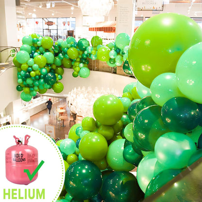 PartyWoo Lime Green Balloons - 36 Inch Latex Helium Balloons for Graduation & Birthday Decor