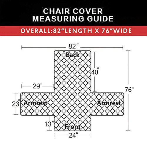 Easy-Going Chair Sofa Slipcover Reversible Sofa Cover Water Resistant Couch Cover Furniture Protector Cover with Elastic Straps for Pets Kids Children Dog Cat (Chair, Brown/Brown)