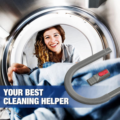 Sealegend Dryer Vent Cleaner Kit - 2 Pieces Compatible with Dyson V7, V8, V10, V11, V15 | Flexible Lint Brush Attachment