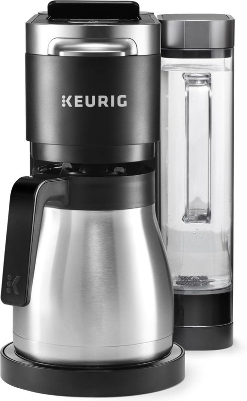 Keurig K-Duo Plus Coffee Maker - Single Serve & Carafe with 60oz Reservoir, Programmable Auto Brew, Black