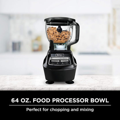 Ninja Mega Kitchen System Blender & Processor - Includes Nutri Ninja Cups | BL770 (Renewed)