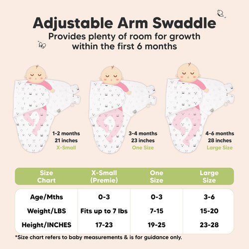 KeaBabies 3-Pack Organic Baby Swaddle Sleep Sacks - Swaddles for Newborns, Infant 0-3 Months, Baby Girls, Boys, Soft & Snug Newborn Sleep Sack, Nursery Swaddling Blankets (Nordic, OS)