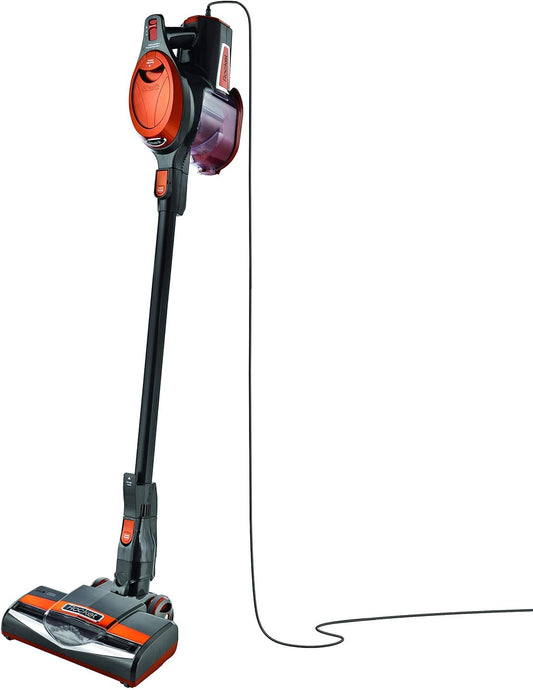 Shark Rocket HV302 Ultra-Light Corded Vacuum - Powerful Carpet & Hard Floor Cleaner | Orange (Renewed)