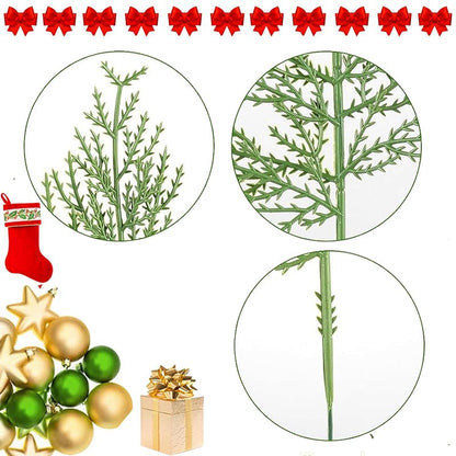 Artificial Pine Branches 30 Stems 12.6in for Wreaths, Centerpieces & DIY Decor (Variation of THIS listing: 30+12.6inch)