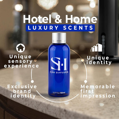 Monaco MC01 Hotel Diffuser Oil - Luxury Scent for Ultrasonic & Waterless Diffusers | 5.07 Fl Oz (150 ml)
