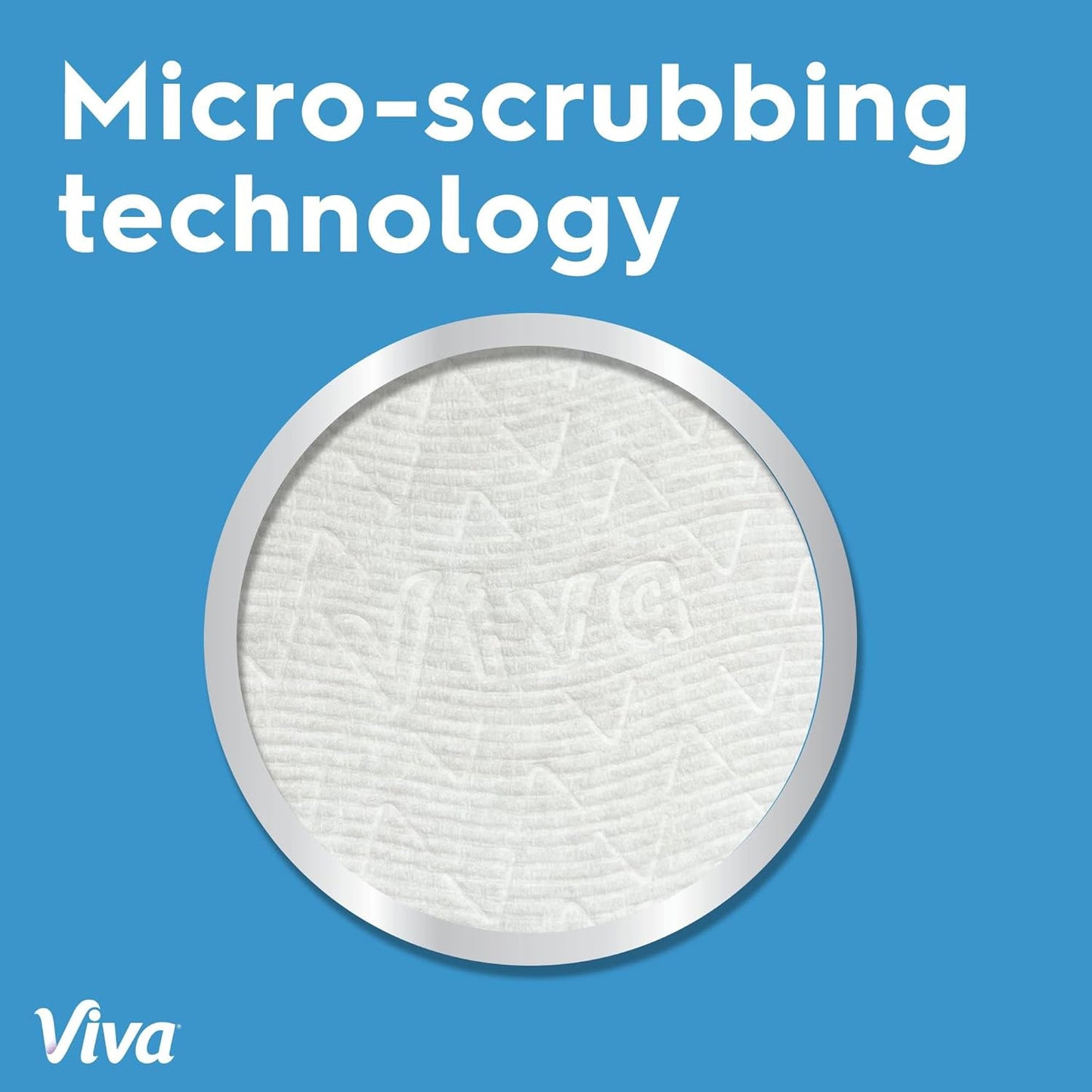 Viva Multi-Surface Cloth Paper Towels - Choose-A-Sheet Size, 3 Double Rolls, 110 Sheets Each