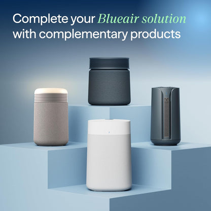 Blueair Blue Signature Air Purifier - HEPASilent Filtration for Large Rooms up to 3,385 Sq Ft | Smart WiFi & Quiet Operation