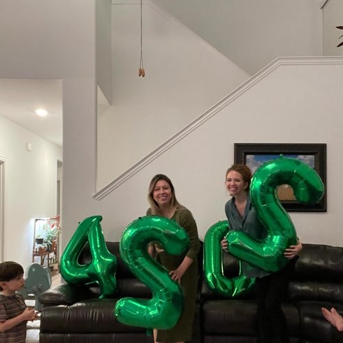 Green Number 50 Balloon - 40 Inch 50th Birthday Decorations for Men & Women | St. Patrick's Day Party Supplies