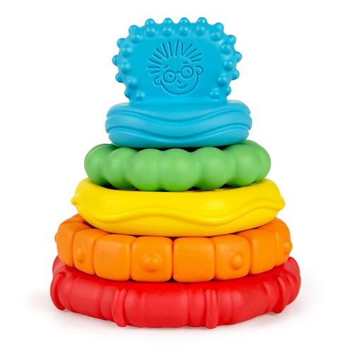 Baby Einstein Teether Toy Set - Multi-Textured & Easy-to-Grasp 5-Piece for Ages 3 Months+