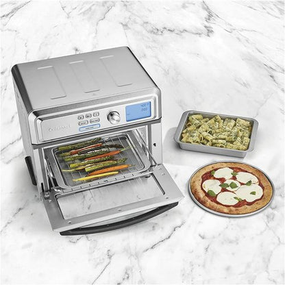 Cuisinart Toaster Oven Baking Pan Set - 4-Piece Silver Cookware for Perfect Baking