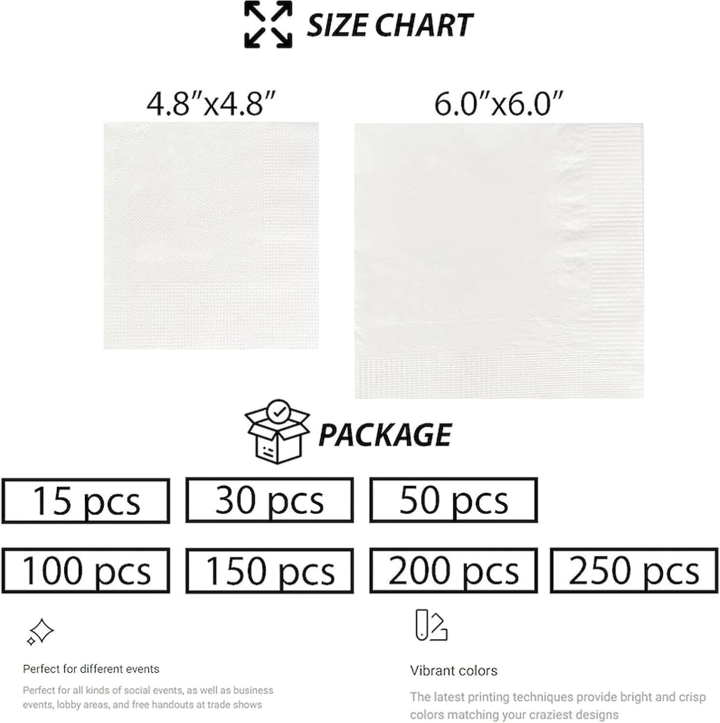 Regine Switzerland Custom 80th Birthday Napkins - Personalized Look Who's 80 Design | Cocktail Beverage Party Supplies