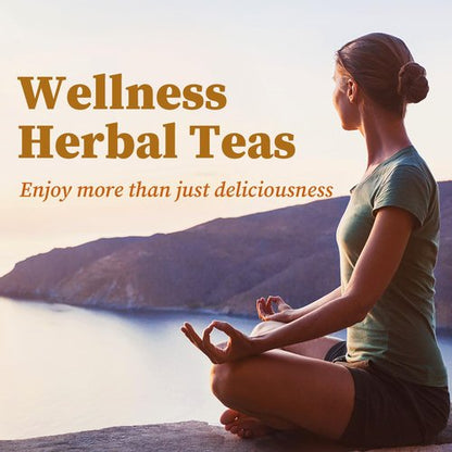 FullChea - Ginger Tea Bags, 2g*50 Teabags - Premium Ginger Root Tea Bag - Warm & Spicy - Non-GMO - Caffeine-free - Support Digestion & Boost Immunity