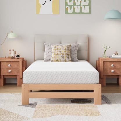 Novilla Twin Mattress - 6 Inch Memory Foam for Pressure Relief & Comfort | CertiPUR-US Certified