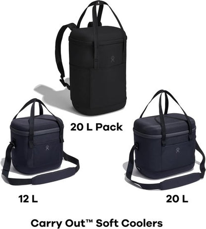 Hydro Flask Cooler Bag - Insulated Portable Soft Cooler - 12L Capacity in Botanical Bliss Agave