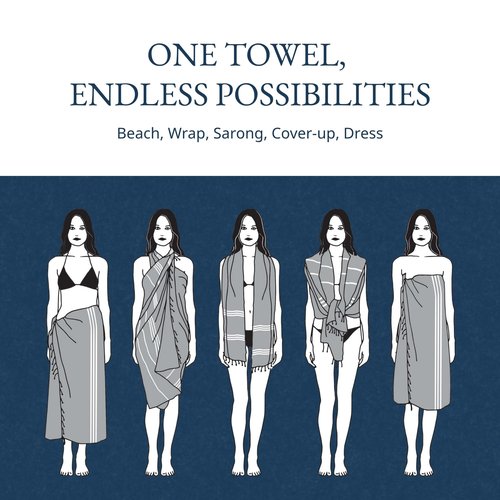 LANE LINEN Beach Towel - Beach Towels Oversized, Pre-Washed Large Beach Towels, Sandless Beach Towel, Quick Dry Travel Towel, Large Pool Towels, 39"x71" - Hunter Green