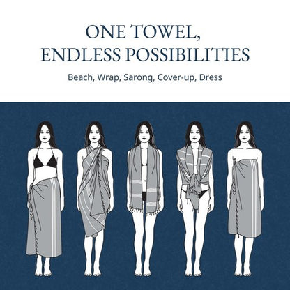 LANE LINEN Beach Towel - Beach Towels Oversized, Pre-Washed Large Beach Towels, Sandless Beach Towel, Quick Dry Travel Towel, Large Pool Towels, 39"x71" - Hunter Green