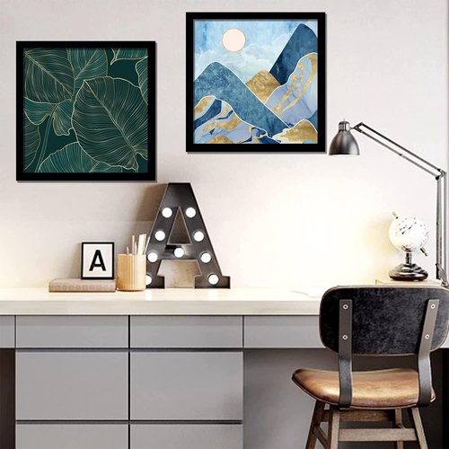 Black Picture Frame by [Brand Name] - 11x11 Square Photo Display for Horizontal or Vertical Use