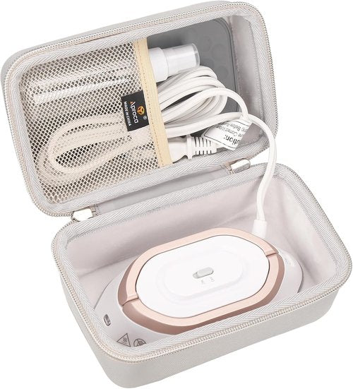 Aproca Travel Iron Case - Portable Storage Bag for Newbealer Mini Dry Iron | Grey (Case Only)