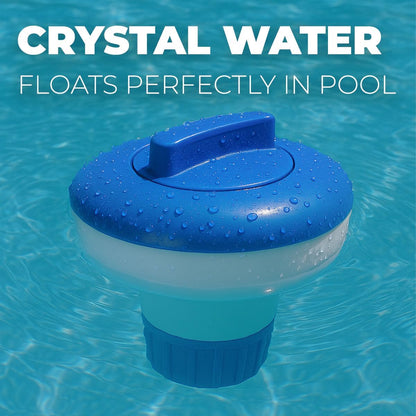 XtremepowerUS Chlorine Dispenser - 3" Tablet Floater for In-Ground & Above-Ground Pools