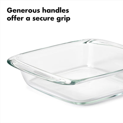 OXO Good Grips Glass Baking Dish - 2 Qt Capacity for Effortless Cooking and Serving