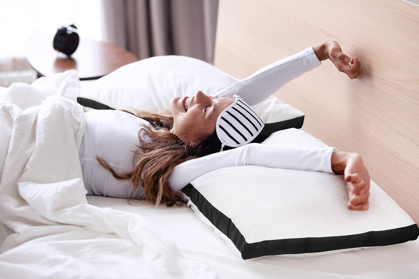Utopia Bedding King Size Bed Pillows - Soft & Fluffy Down Alternative | Set of 2, Cooling Gusseted Design