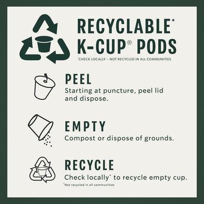 Starbucks K-Cup Coffee Pods, Medium Roast Coffee, Spring Day Blend For Keurig Coffee Makers, 100% Arabica, Limited Edition, 1 Box (10 Pods)